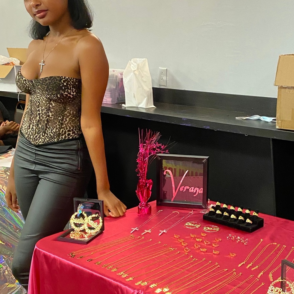 Cheetah print corset